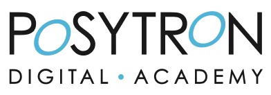 Logo Posytron Academy, area di sviluppo delle conoscenze 